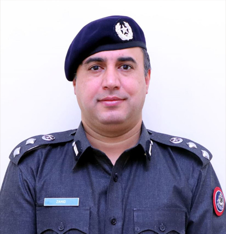 Zahid Ullah CTO Peshawar Traffic Police